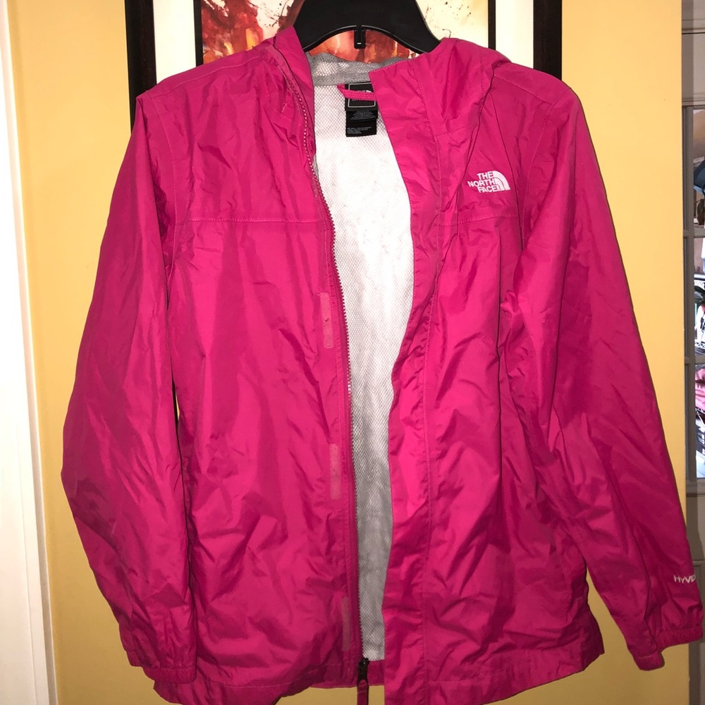 Girls XL The North Face Rain Jacket